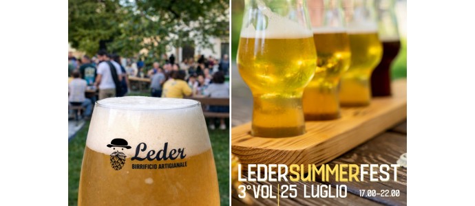 Leder Summer Fest. 3° Vol.: birra & vino, griglia e rock 'n' roll